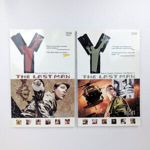 Y The Last Man TBG Volume 1 and 2 Vertigo/DC Comics